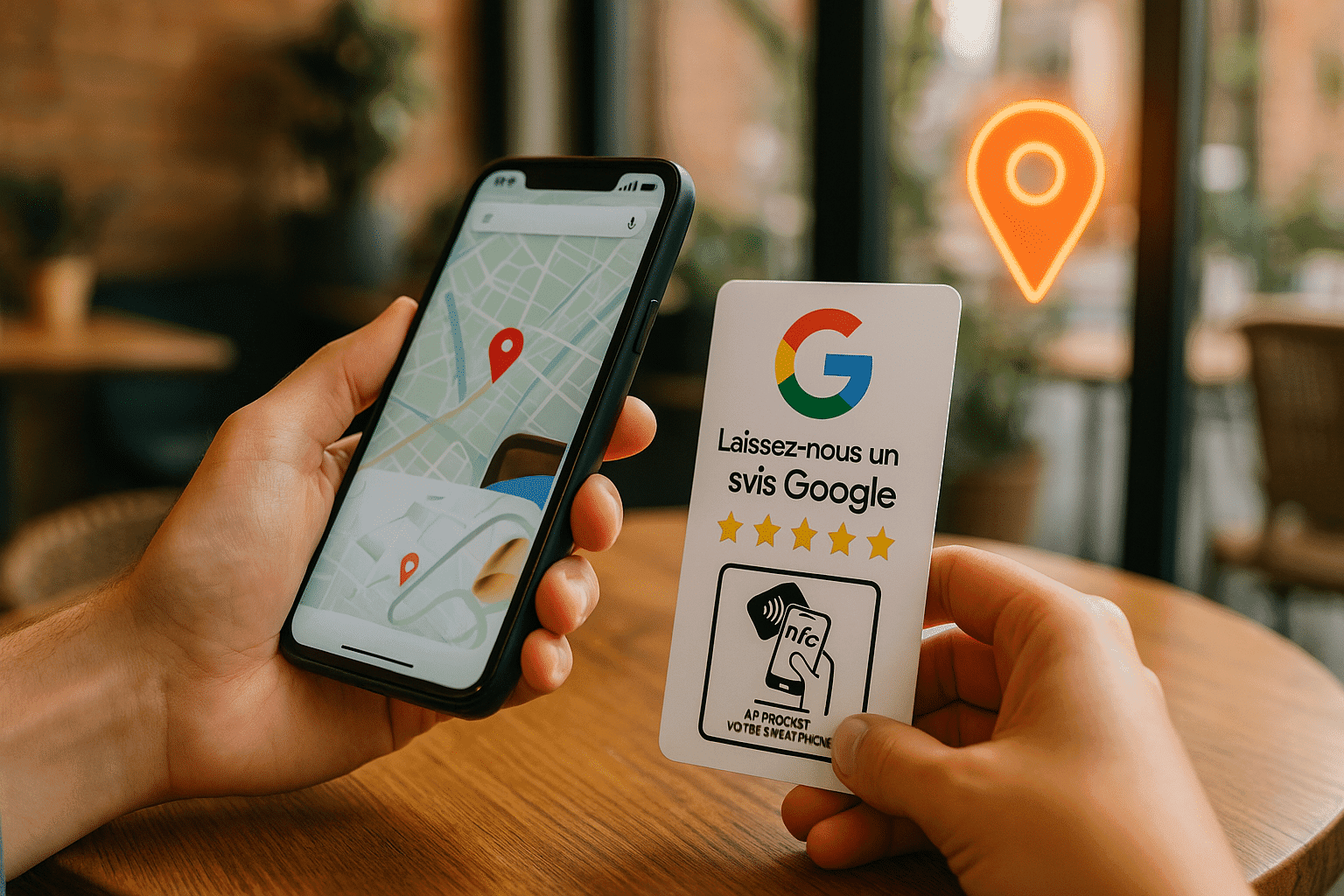 Comment les avis Google boostent votre SEO local grâce à la technologie NFC